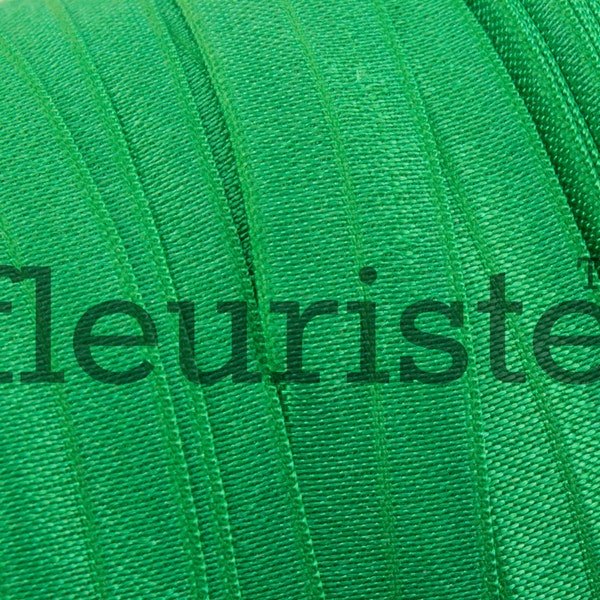 Fold Over Elastic, Stretch Elastic, Foldover Elastic, Elastic By Yard, 5/8 Elastic, Solid Elastic, Wholesale Elastic, FOE, Emerald