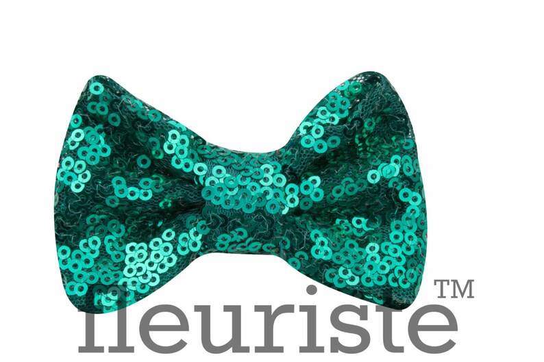 Sequin Bow Glitter Bow Shiny Bows Fabric Bows Diy Bows Etsy