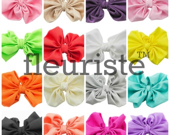 Chiffon Bows, 5 inch Bows, Large Chiffon Bows, Hair Bows, DIY Hair Bows, Bows for Hair, Fabric Bows, Wholesale Bows, DIY Headband, Grab Bag