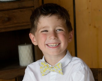 Child bow tie Yellow Ffion