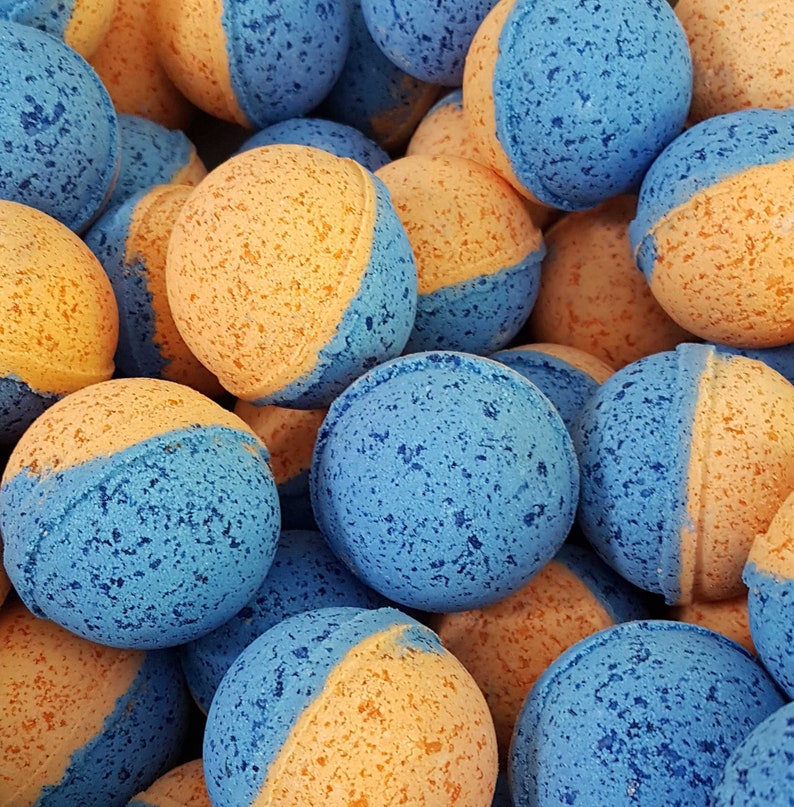 10 Love Spell 5.5oz Bath Bombs Purple Bath Bomb Bridal Shower Etsy