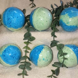 2.5" Cool Citrus Basil 5 oz Bath Bombs, Wholesale Bath Bombs, Bulk Bathbombs,  Bath Fizzies, Large Bath Fizzy, Bath Bomb Deal