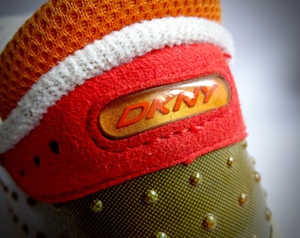 Vintage DKNY Trainers, Kids Trainers, Youth Size UK 2