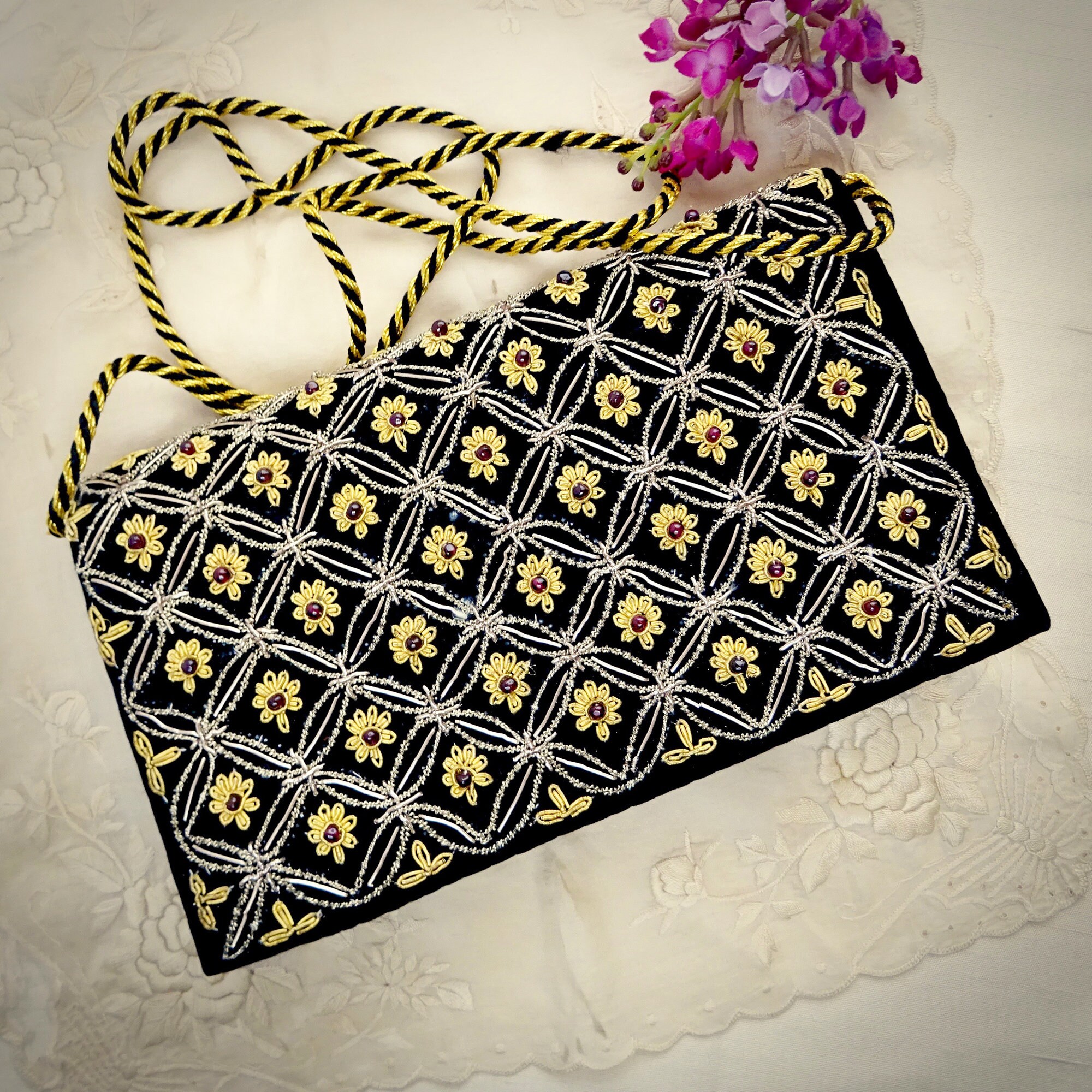 ハンドメイド　和柄ロングコルセット ハンドメイド 和柄ロングコルセット