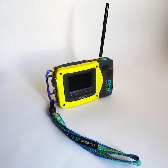 Rare Casio JY-10 Portable LCD Television, Handheld TV, Gadget
