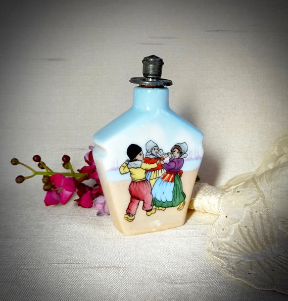 Vintage J C Boldoot Perfume Bottle, Antique Miniat