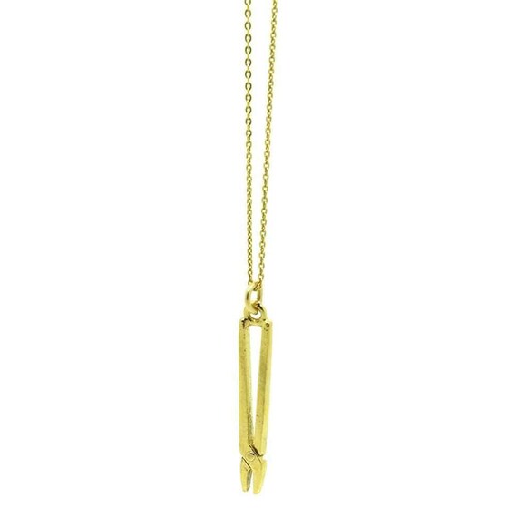 Vintage Gold Charm | 1970s Gold Charm | 9ct Gold V