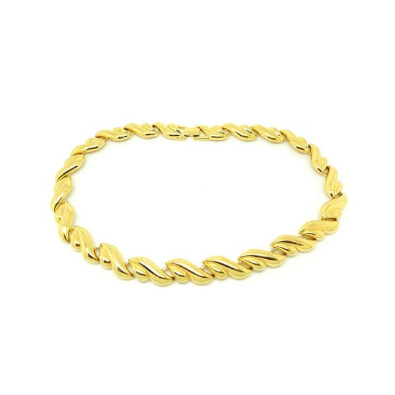 Vintage 1980s Gold Chain | Napier Gold Chain | Gol