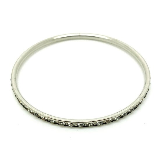 Vintage 1950s Silver Upper Arm Cuff Bracelet