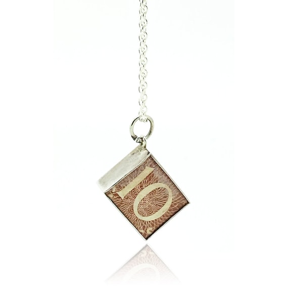 Vintage Silver Necklace | 10 Shillings | 1960s Nec