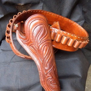 Western Holster Gunbelt
