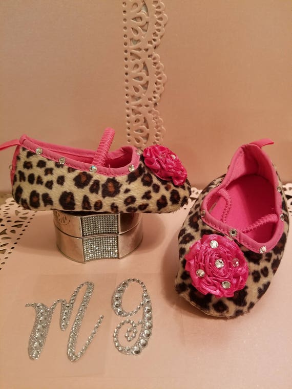 baby girl leopard shoes