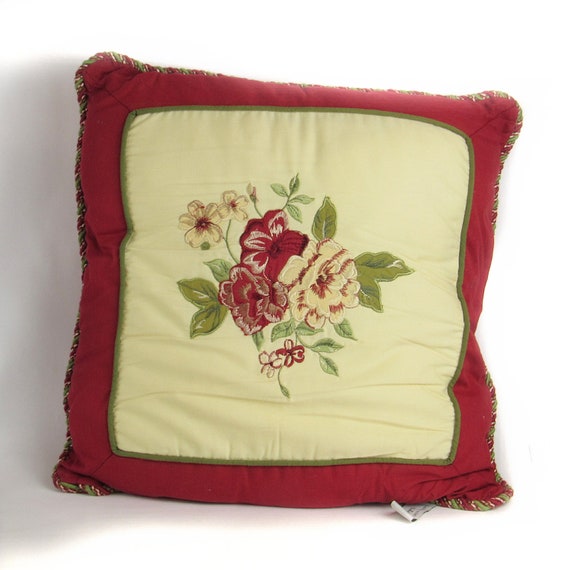 Laura Ashley Lifestyles Town And Country Linen Floral Throw Etsy