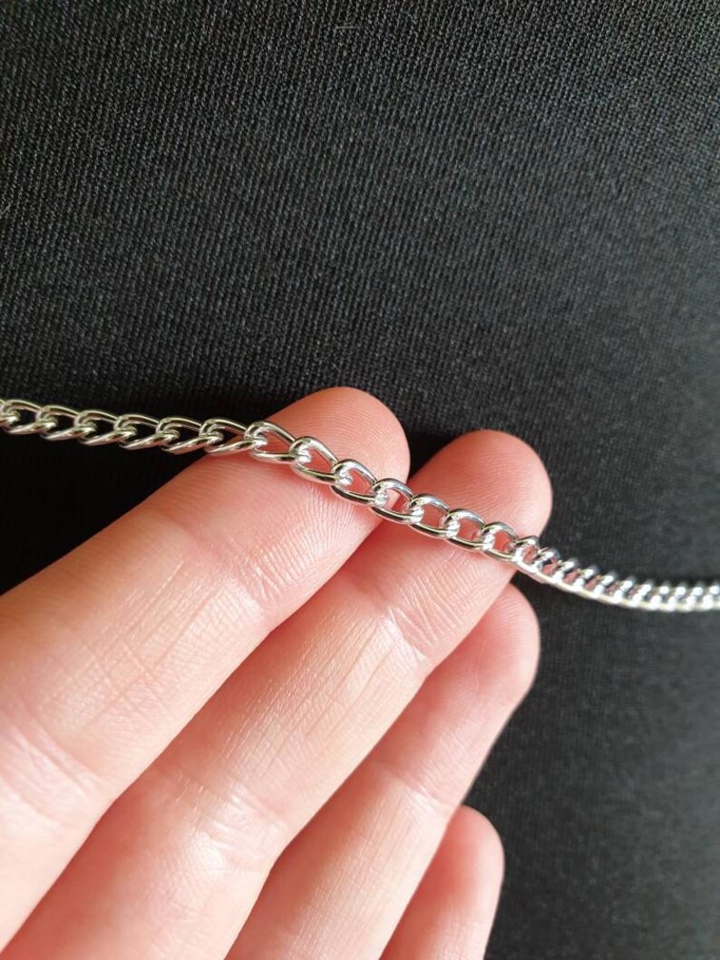 Silver Swirl Necklace Belly Chain Body Chain Size XSmall UK Size 68