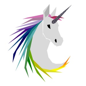 40" Magic Unicorn Foundation Paper Piecing Pattern