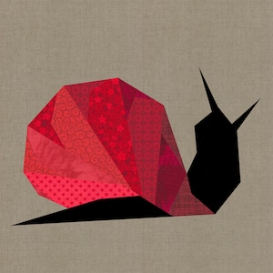 Snail Zelda Foundation Paper Piecing Pattern