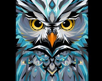 Big Owl 40"x55" FPP Pattern
