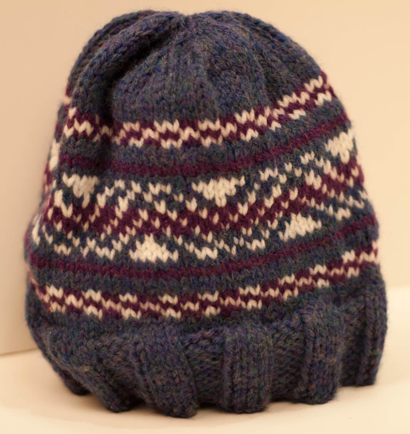 Northern Lights Knit Hat Etsy