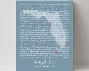 Wedding Song Present Wedding Song Lyrics Framed Song Lyrics In Etsy