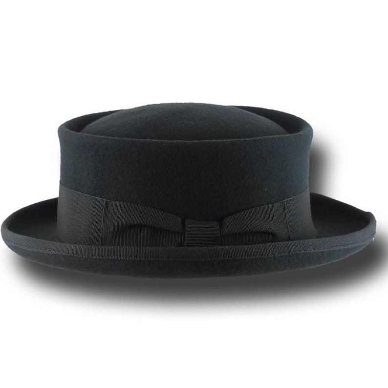 Melegari Porkpie Kurled fur felt Hat