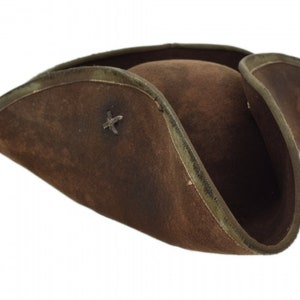 Melegari Pirates Jack S Tricorn replica hat handmade Sergio Anzani hatmaker