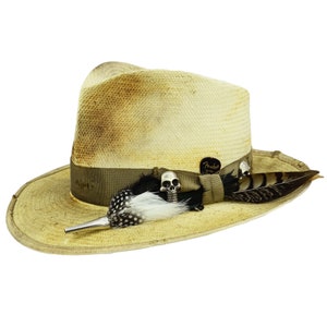 Santa Cruz Fedora viscose Toyo Hat handmade Hatmaker Sergio Anzani Melegari