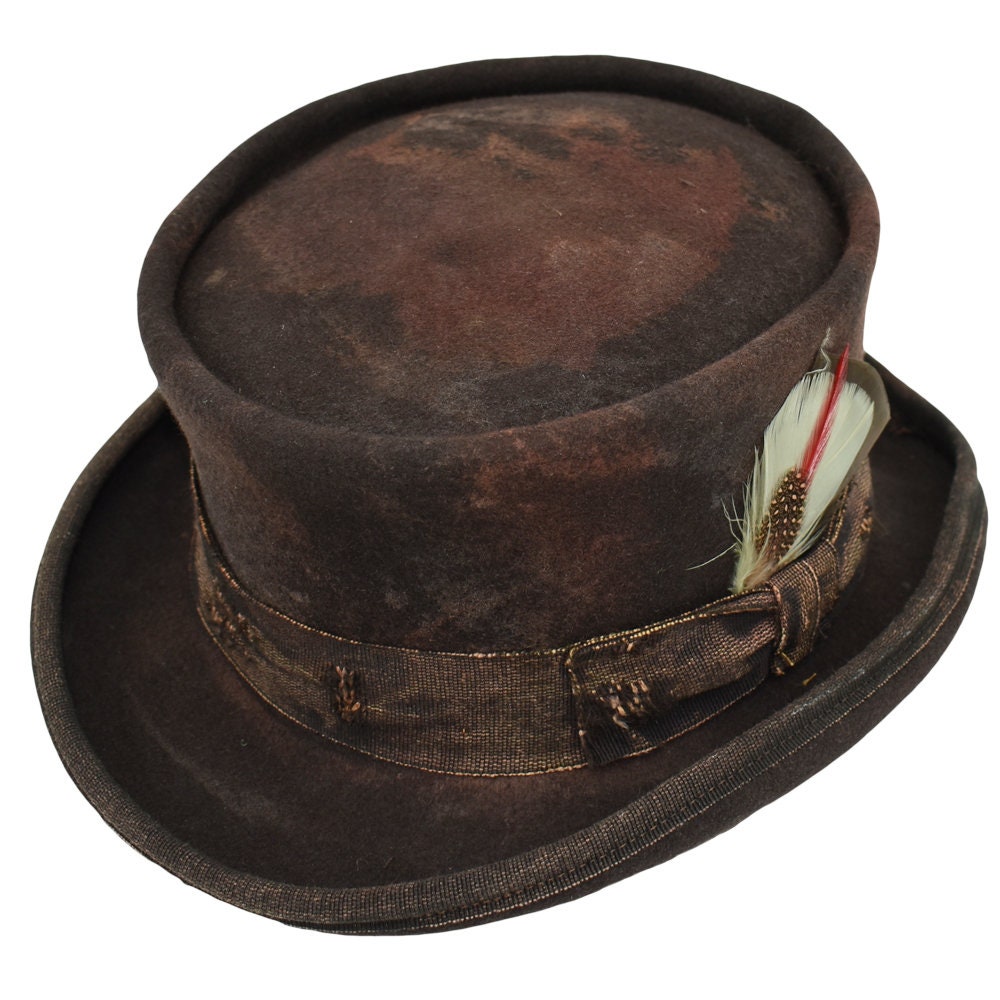 Rustic Desert Hat Western Desert Rat Aged Top Handmade Sergio Anzani Hatmaker - Etsy
