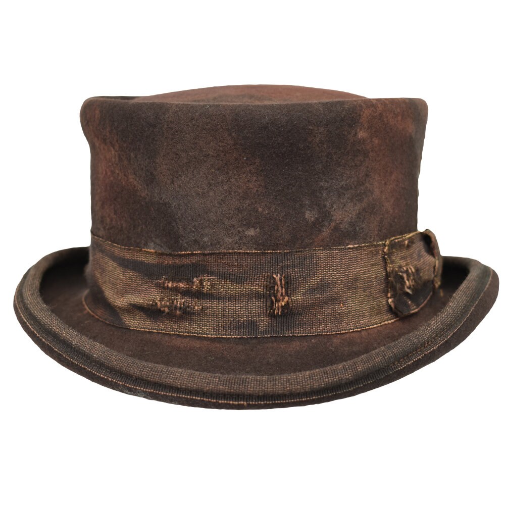 Rustic Desert Hat Western Desert Rat Aged Top Handmade Sergio Anzani Hatmaker - Etsy