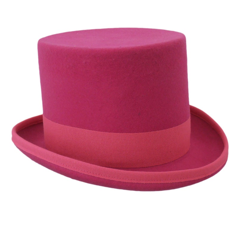 Melegari wool felt Top Hat handmade