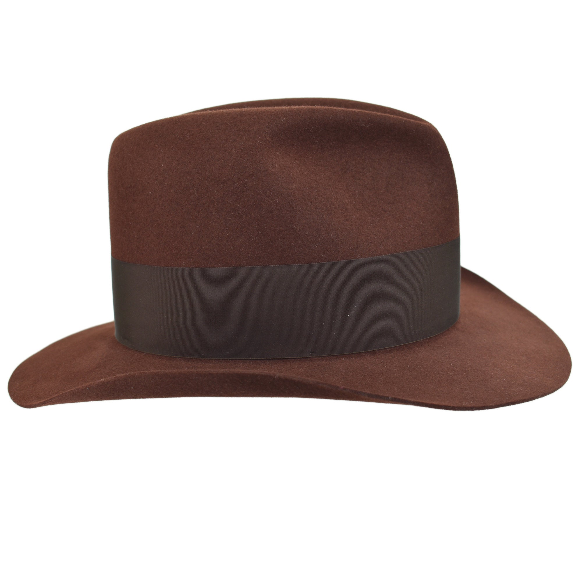 LE CHAPEAU- Alakazia - Timeless Couture Fedora The Wilde - Premium Leather Fedora – Borges & Scott main image 3