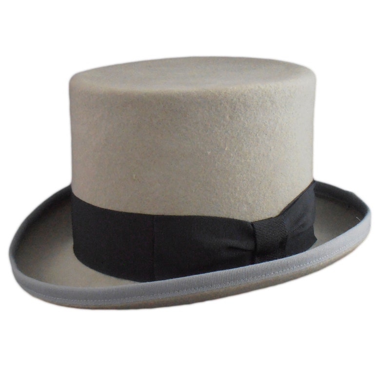 Melegari wool felt Top Hat handmade