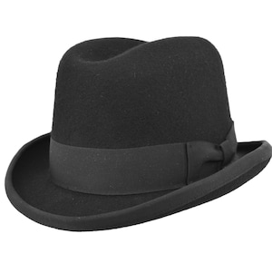 Melegari Homburg wool felt handmade Sergio Anzani Hatmaker