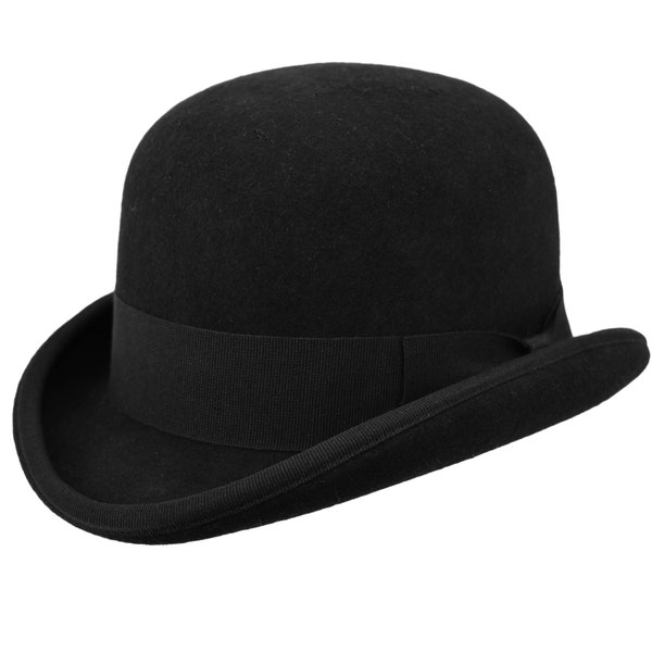 Melegari wool felt Western bowler hat handmade Sergio Anzani Hatmaker