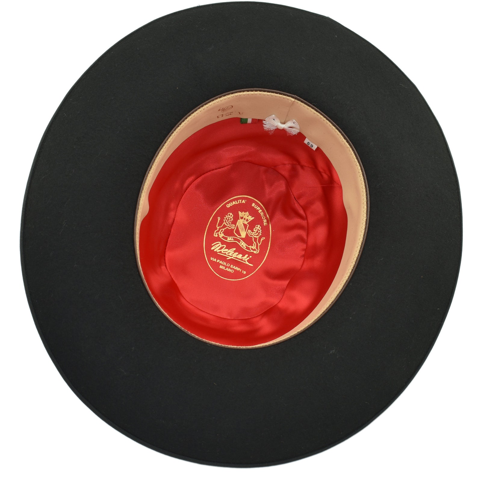 Real Wool Felt Saturn Priest Hat Handmade Sergio Anzani Etsy UK