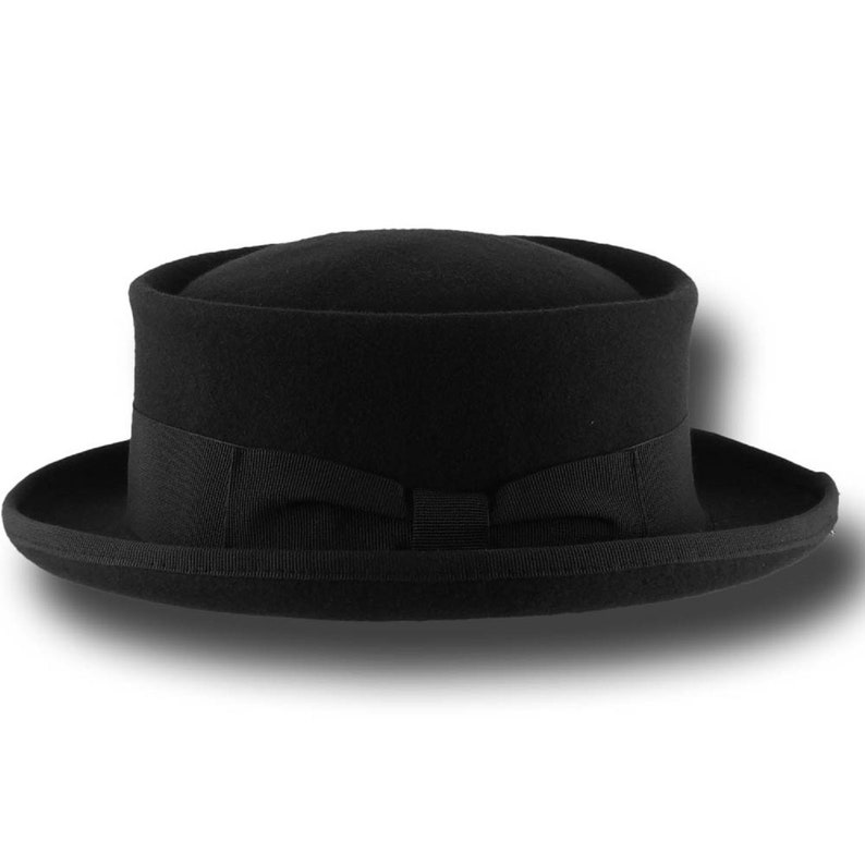 Melegari Porkpie Kurled fur felt Hat