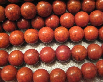 Tibetan Agate Bead 10mm Round 20pcs