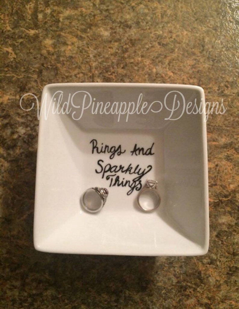 Rings and other sparkly things Ring Dish
