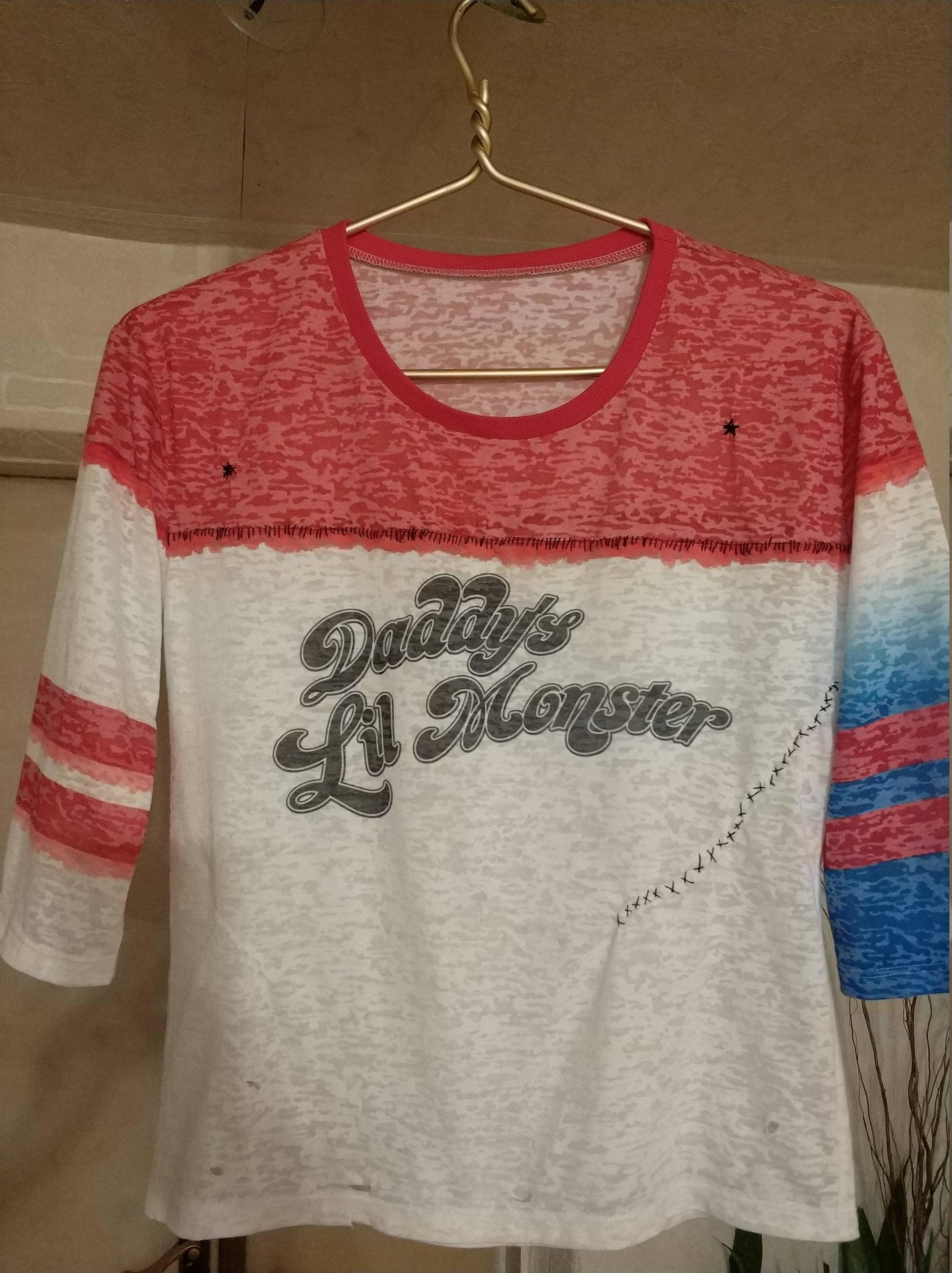 NEW Original Harley Quinn TShirt Cosplay Harley Quinn Costume Etsy