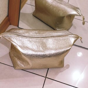 Makeup Pouch Case Leather Cosmetic Wedding Cosmetic Travel Cases Woman Cosmetic Bag Makeup Pouch