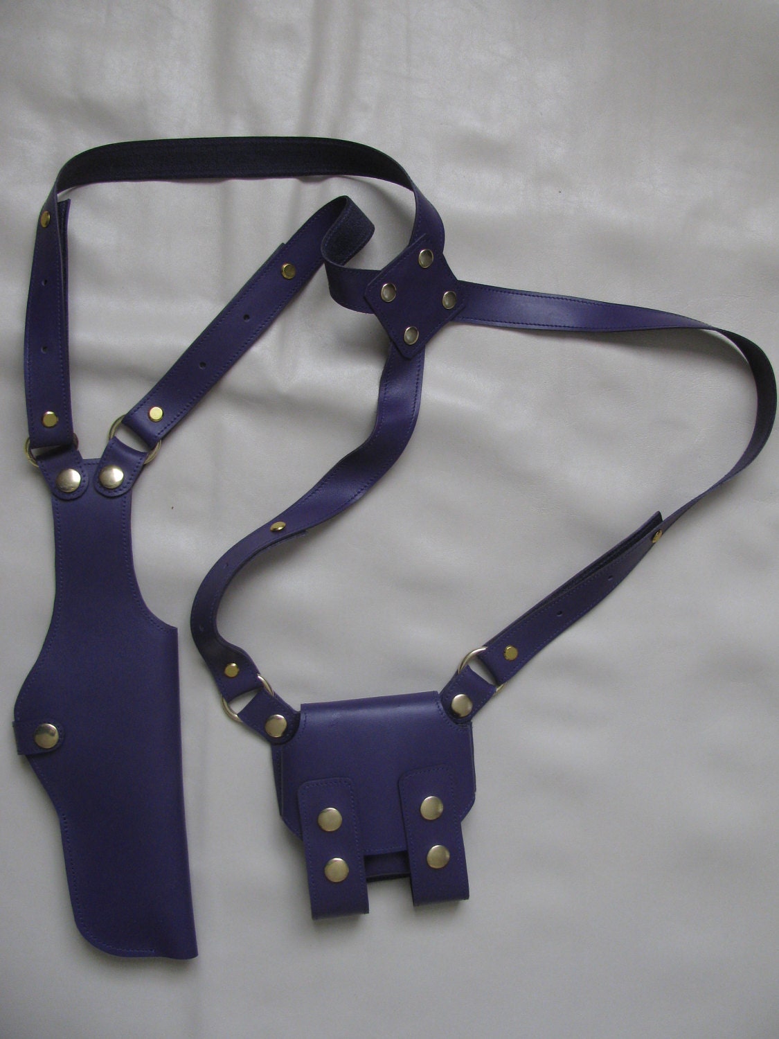 Holster for 1911 Pistol High Quality genuine leather purple Etsy