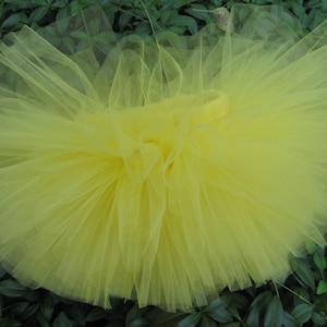 Newborn Tutu Baby Tutu Toddler Tutu Tulle Tutu Infant Tutu Birthday Tutu 1t Tutu  Yellow Tutu Skirts Girl Tutu Ballet Tutu