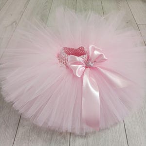 Pink Tutu Newborn Tutu Baby Tutu Tutu Skirt Toddler Tutus for Children sizes 3m 6m 9m 12m 2 T 3T 4T Light Pink Tutu Photo Prop