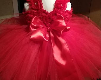 Tulle Flower Girl Dress Tulle Dress Christmas Dress Tutu Birthday Tutu Dress Wedding Toddler BallGown Tutu Dress  Princess Elena  Dress Tutu