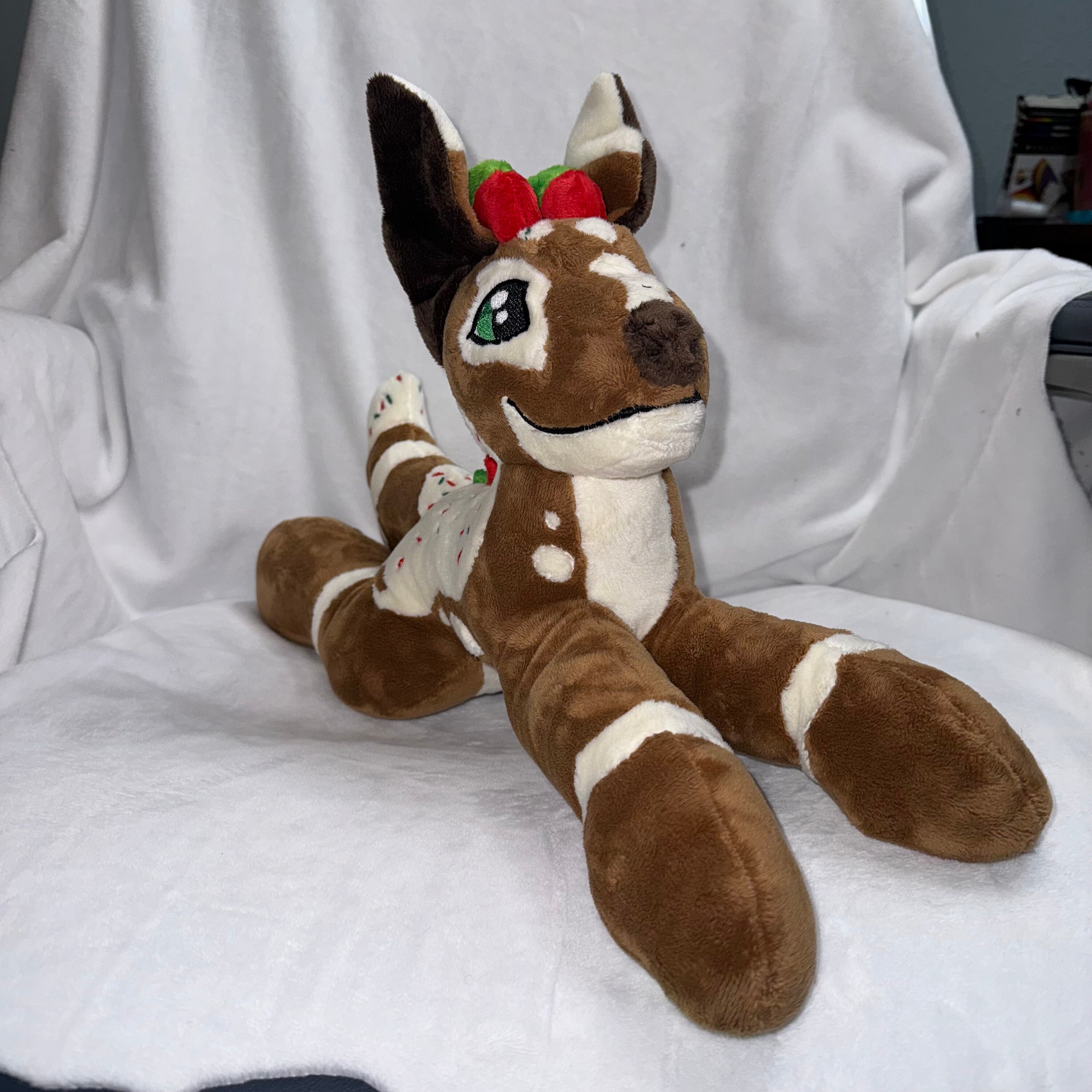 Gingerbread Hellhound - Guardian Demon Familiar - Etsy
