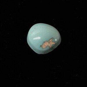 Nevada Turquoise Cabochon, Natural, rare, hand made, old stock material, spiderweb, pre 1990 stock