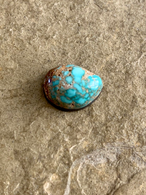 Hi-Grade Lone Mountain Turquoise カボション Lone Mountain Natural Turquoise Cabochon, AAAA Gem Grade