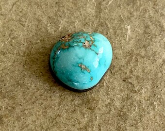 Lone Mountain Natural Turquoise Cabochon, AAAA Gem Grade, Rare