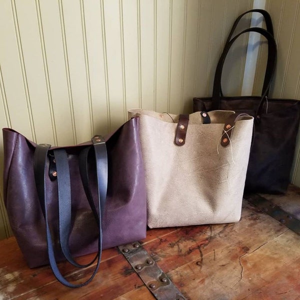 Leather Handbags Made in Usa Etsy