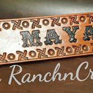 Custom Leather Bronc Halter Nosebands Bling Cowgirl Tack Free Shipping image 6