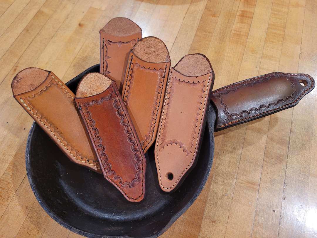 Leather Cast Iron Skillet Handle Cover - Etsy